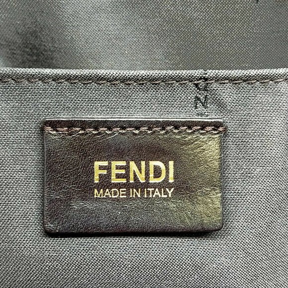 AUTHENTIC Fendi Tote Bag Red PVC - Picture 7 of 10